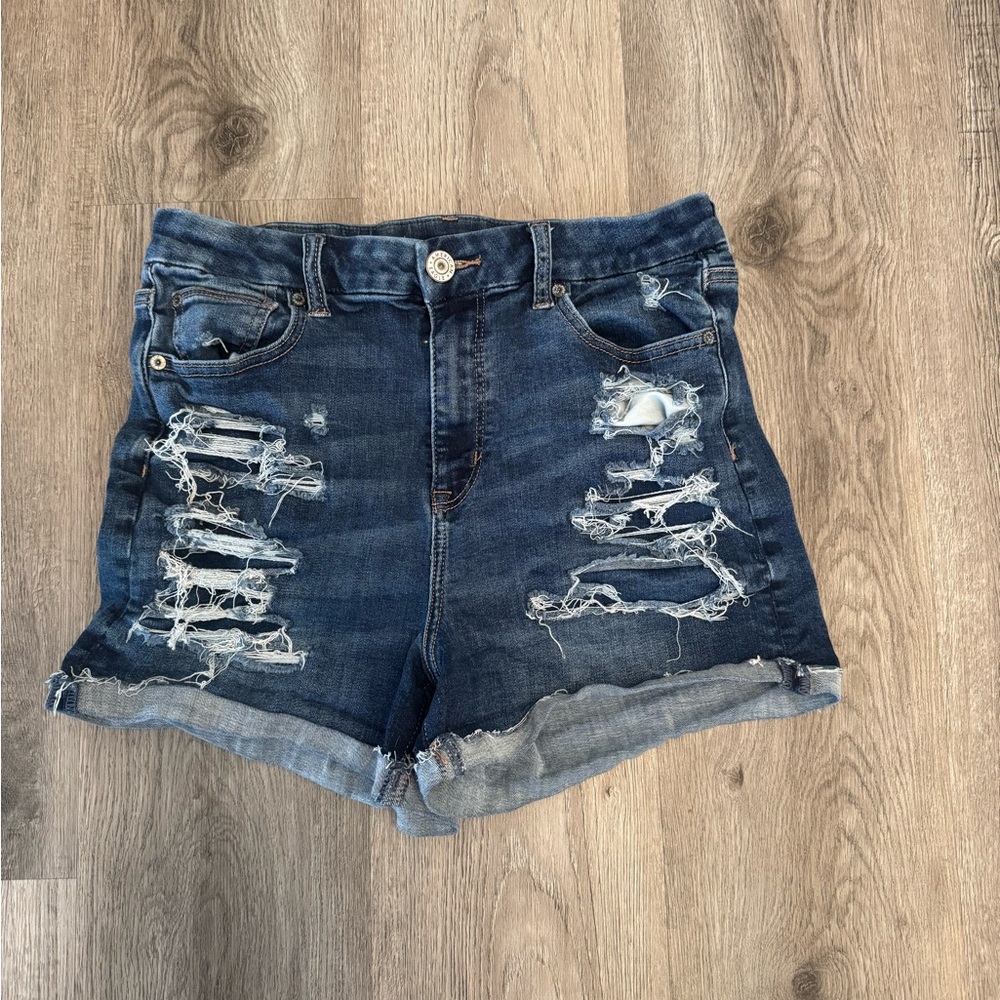 American Eagle Distressed Denim Shorts